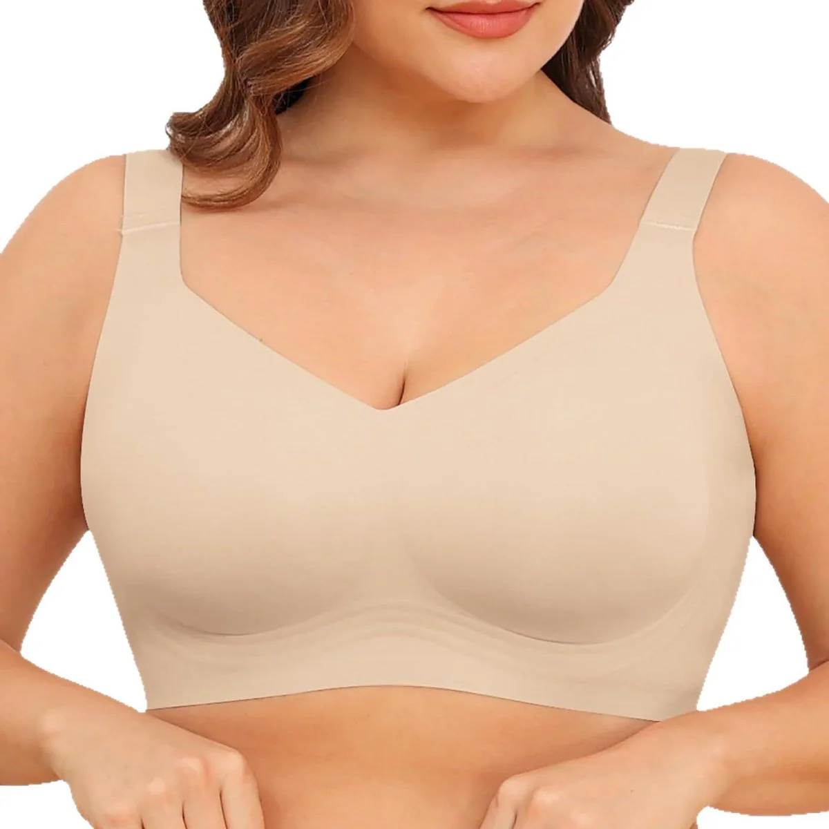 Seamless Full Coverage Push Up No Underwire Bras - Image 12