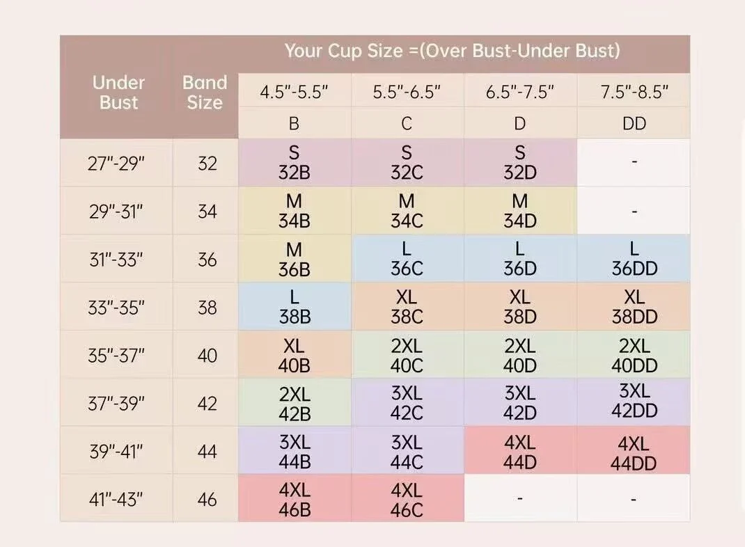 Seamless Full Coverage Push Up No Underwire Bras - Image 4
