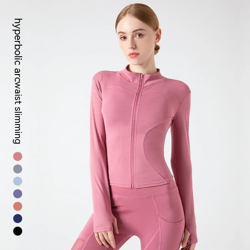 LONG SLEEVE SEAMLESS SPORTS JACKET - Image 12