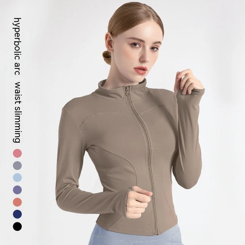 LONG SLEEVE SEAMLESS SPORTS JACKET - Image 14