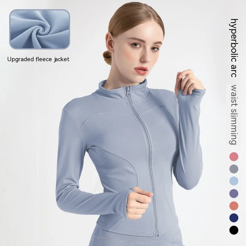 LONG SLEEVE SEAMLESS SPORTS JACKET - Image 16