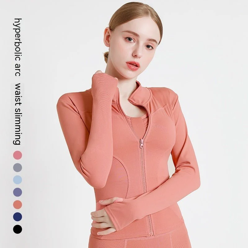 LONG SLEEVE SEAMLESS SPORTS JACKET - Image 20