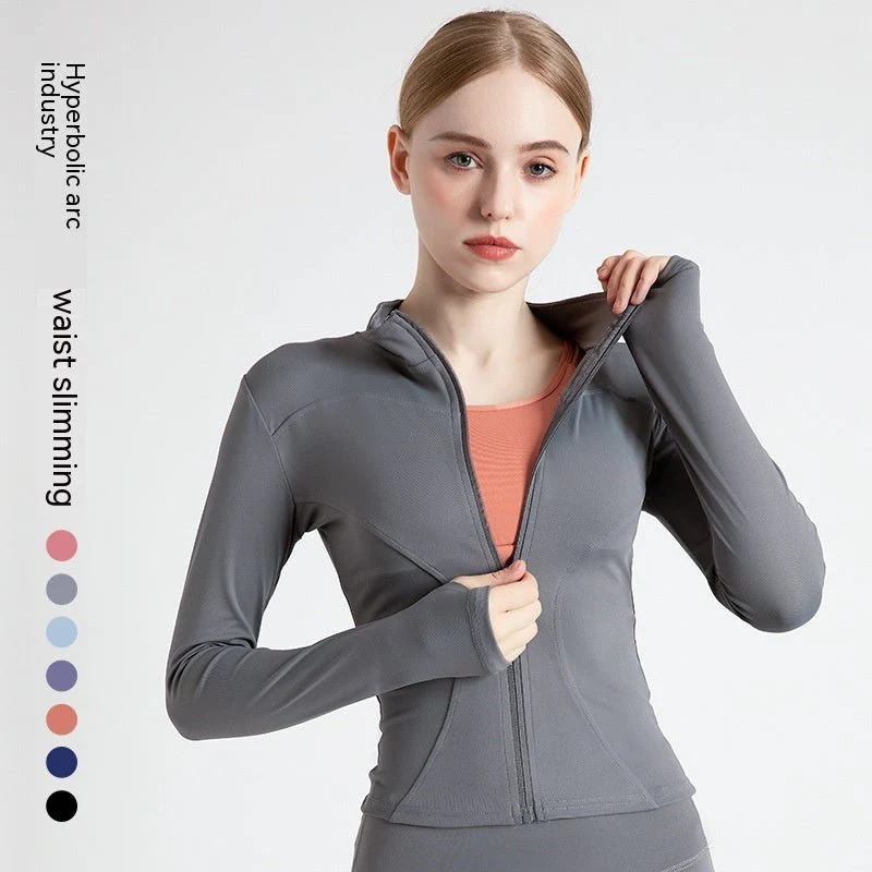 LONG SLEEVE SEAMLESS SPORTS JACKET - Image 22