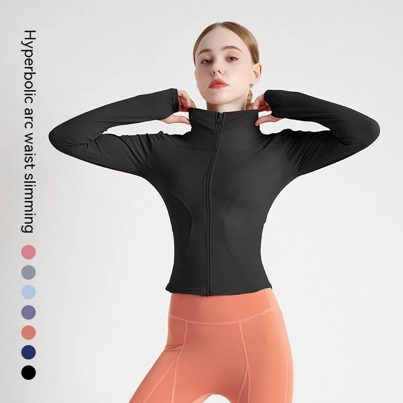 LONG SLEEVE SEAMLESS SPORTS JACKET - Image 23