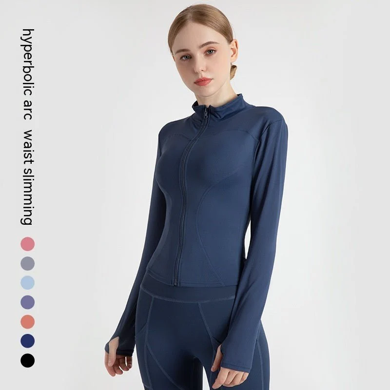 LONG SLEEVE SEAMLESS SPORTS JACKET - Image 24