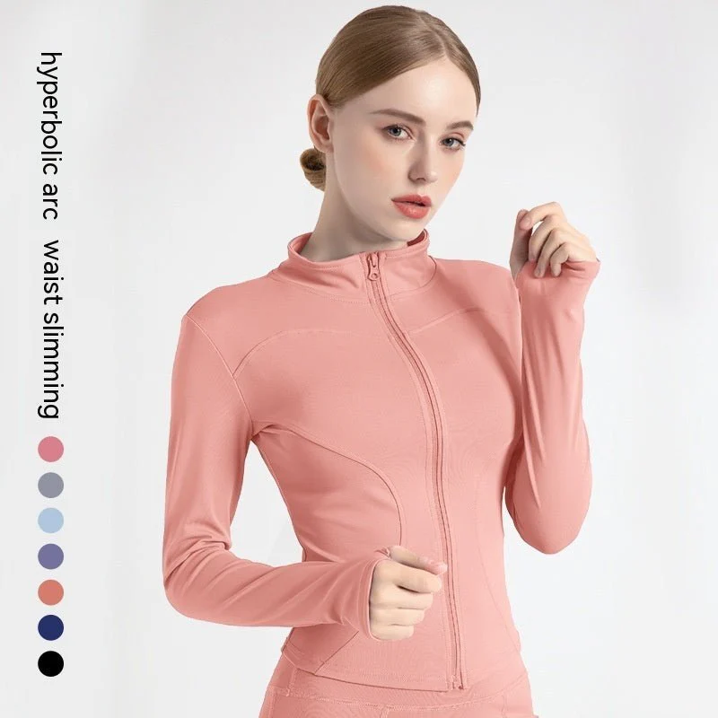 LONG SLEEVE SEAMLESS SPORTS JACKET - Image 3