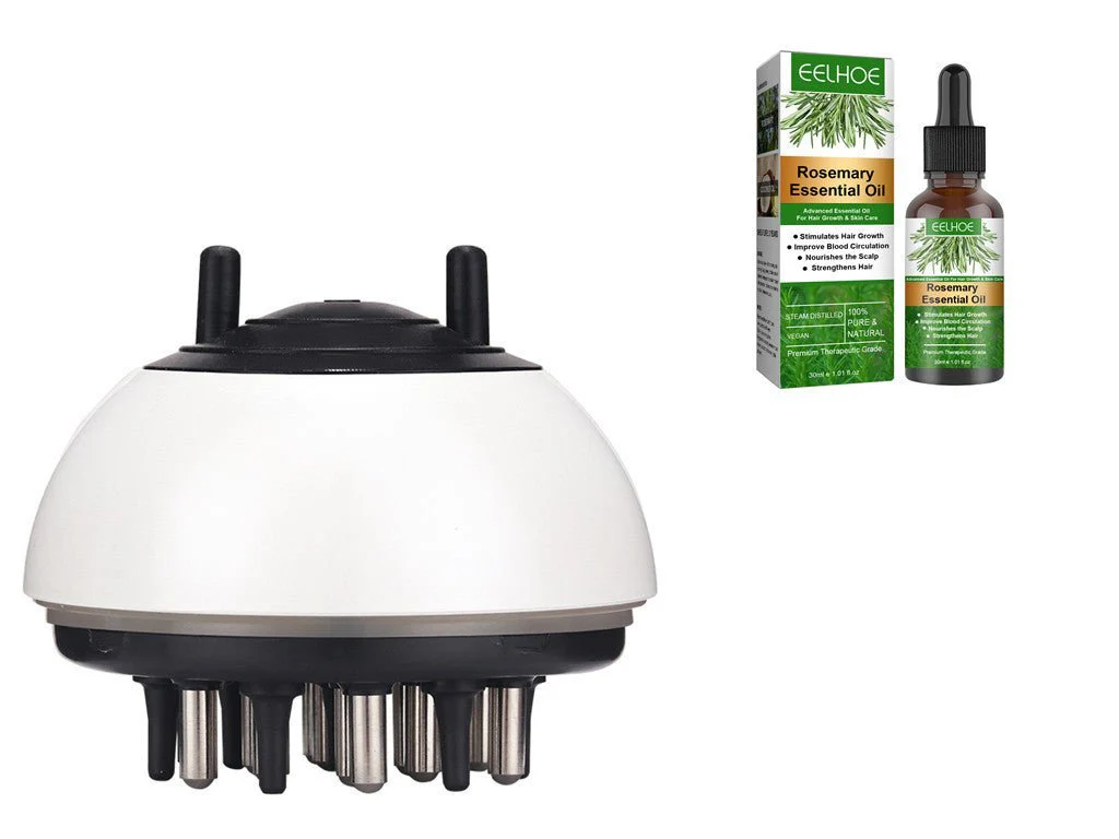 Rosemary Anti-Breakage Nourishing Hair Care Oil (One Free with Therapy Brush) - Image 8
