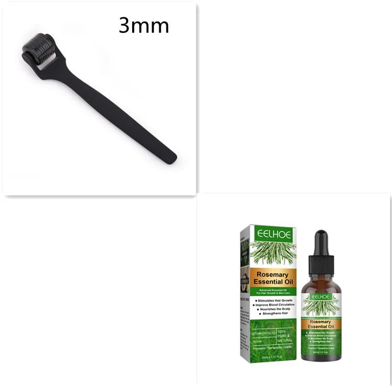 Rosemary Anti-Breakage Nourishing Hair Care Oil (One Free with Therapy Brush) - Image 9