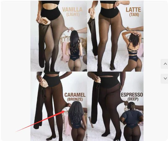 THE ORIGINAL MAGIC FLEECE LINED LEGGINGS. NEW COMPRESSION BAND & ONE SEAM - Image 8