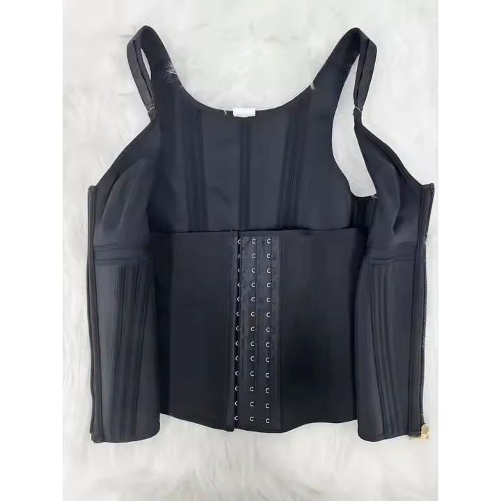 WAIST SHAPEWEAR WITH BRA TUMMY CONTROL GIRDLE WORKOUT SHAPEWEAR WITH ADJUSTABLE SHOULDER STRAP - Image 3