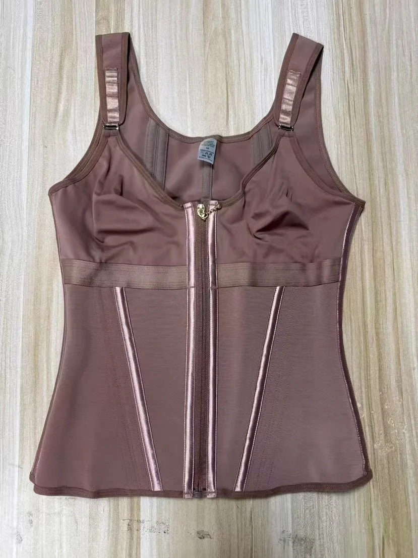 WAIST SHAPEWEAR WITH BRA TUMMY CONTROL GIRDLE WORKOUT SHAPEWEAR WITH ADJUSTABLE SHOULDER STRAP - Image 6