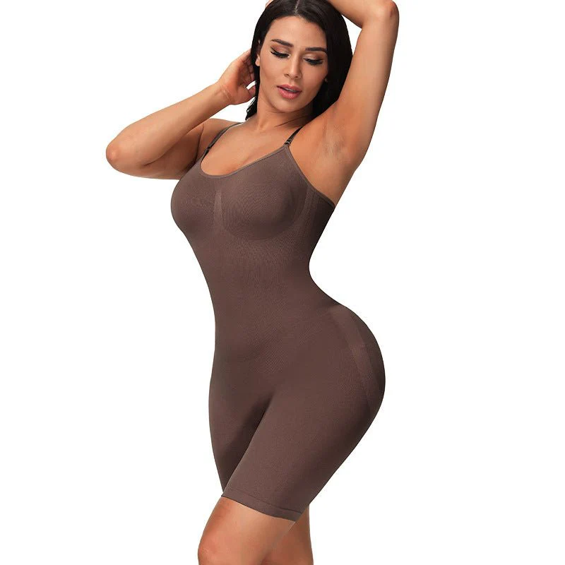 MID THIGH SCULPTING BODYSUIT - Image 5
