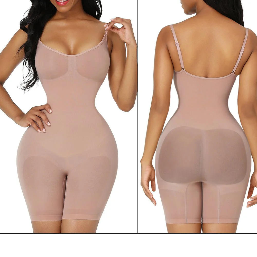 MID THIGH SCULPTING BODYSUIT - Image 8