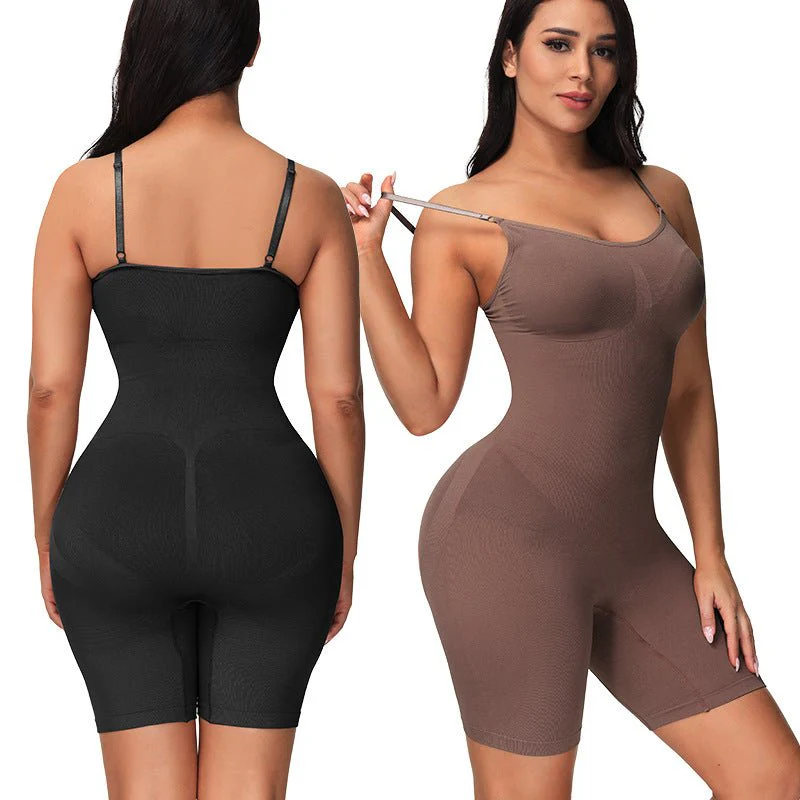MID THIGH SCULPTING BODYSUIT - Image 9
